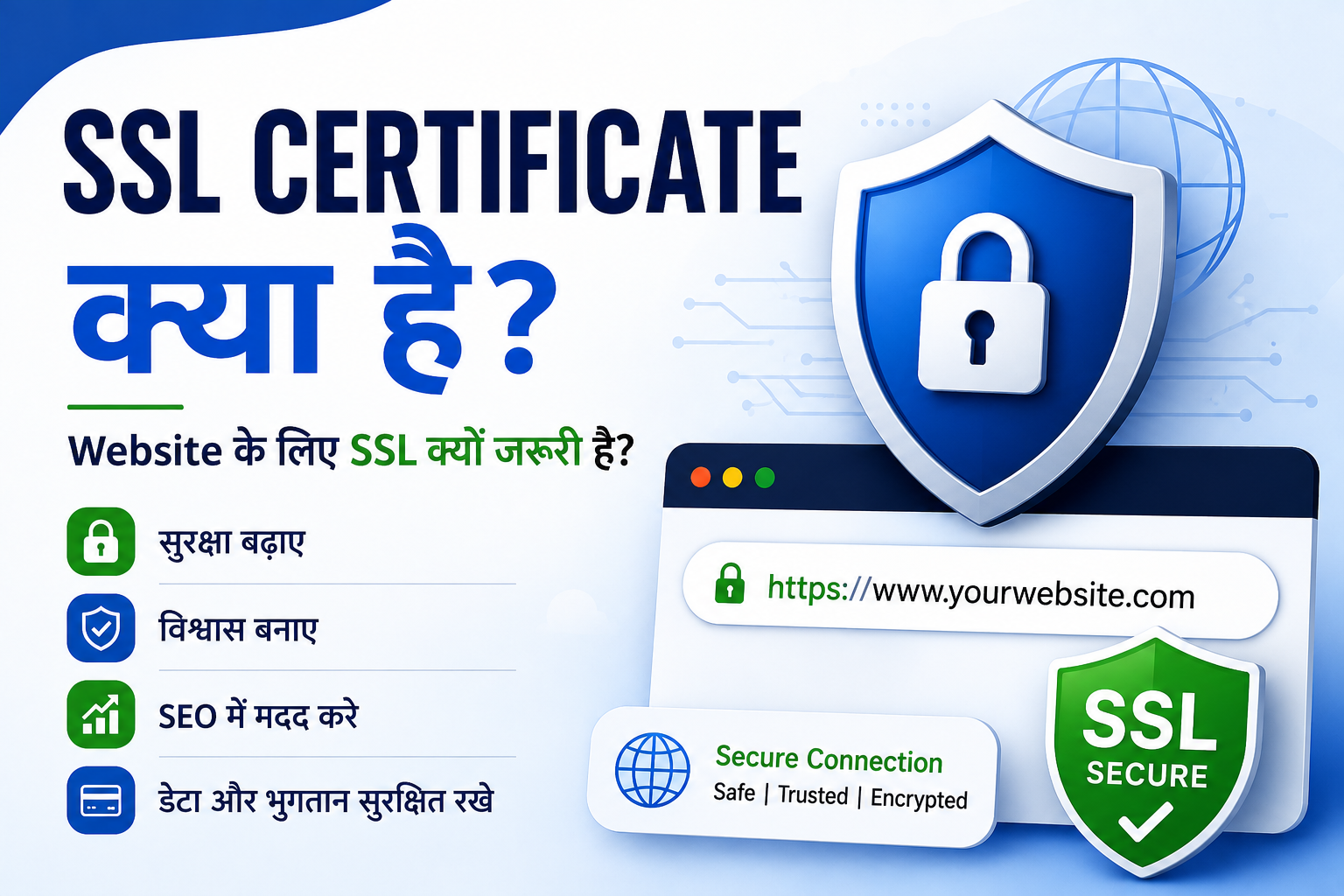 SSL Certificate क्या है? Website Security, HTTPS और SEO की पूरी जानकारी (2026 Guide)